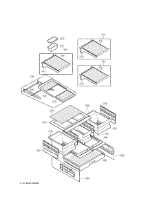 Refrigerator Parts parts for Lg Refrigerator LFX25971SB/00 from AppliancePartsPros.com