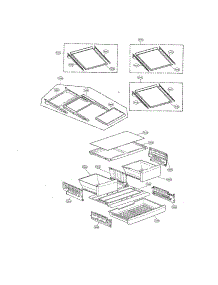 Refrigerator Partas parts for Lg Refrigerator LFX28968ST/00 from AppliancePartsPros.com