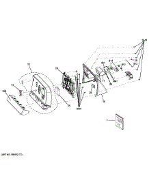 Control Panel parts for Ge Dryer GHDS835ED1MC from AppliancePartsPros.com