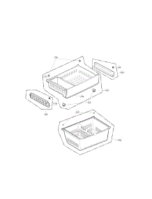 Freezer Parts parts for Lg Refrigerator LFX28968ST/02 from AppliancePartsPros.com
