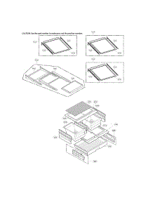 Refrigerator Parts parts for Lg Refrigerator LFX28968ST/02 from AppliancePartsPros.com