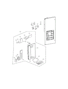 Dispenser Parts parts for Lg Refrigerator LFX28968ST/02 from AppliancePartsPros.com