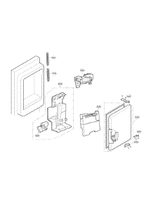 Ice Maker Parts parts for Lg Refrigerator LFXS24623S/01 from AppliancePartsPros.com