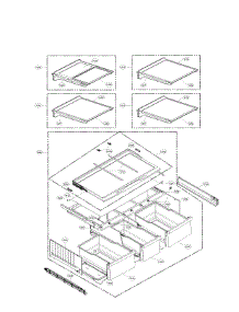 Refrigerator Parts parts for Lg Refrigerator LMXS30776S/03 from AppliancePartsPros.com