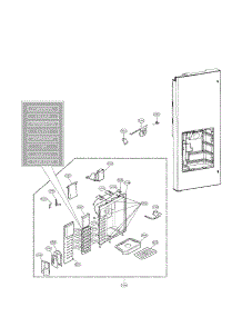 Dispenser Parts parts for Lg Refrigerator LFX21971ST/01 from AppliancePartsPros.com