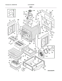Body parts for Frigidaire Range CGDS3065PFR from AppliancePartsPros.com