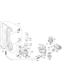 Pump Assy parts for Kenmore Dishwasher 630.13993017 (63013993017, 630 13993017) from AppliancePartsPros.com
