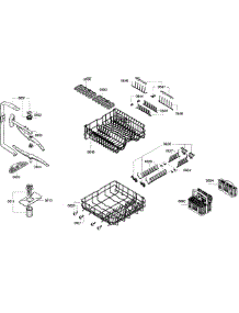 Baskets parts for Kenmore Dishwasher 630.13993017 (63013993017, 630 13993017) from AppliancePartsPros.com