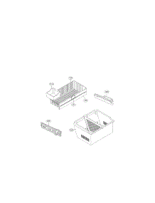 Freezer Parts parts for Lg Refrigerator LFX23961ST/02 from AppliancePartsPros.com