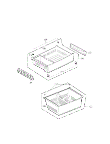 Freezer Parts parts for Lg Refrigerator LFXS24623D/00 from AppliancePartsPros.com
