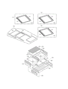 Refrigerator Parts parts for Lg Refrigerator LMXS27626D/01 from AppliancePartsPros.com