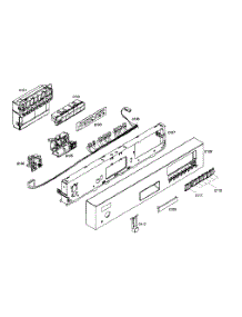 Control Panel parts for Kenmore Dishwasher 630.16309405 (63016309405, 630 16309405) from AppliancePartsPros.com