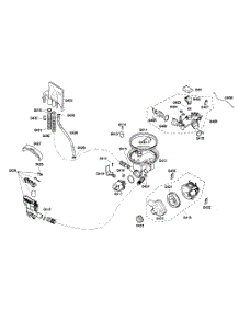 Pump Assy parts for Kenmore Dishwasher 630.16304406 (63016304406, 630 16304406) from AppliancePartsPros.com