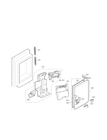 Ice Maker Parts parts for Lg Refrigerator LFX25976ST/03 from AppliancePartsPros.com