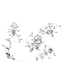 Pump Assy parts for Kenmore Dishwasher 630.16302405 (63016302405, 630 16302405) from AppliancePartsPros.com