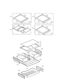 Refrigerator Parts parts for Lg Refrigerator LFXS24623S/00 from AppliancePartsPros.com