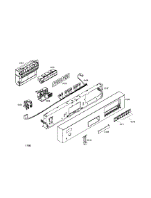Control Module parts for Kenmore Dishwasher 630.16304402 (63016304402, 630 16304402) from AppliancePartsPros.com