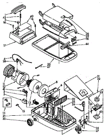 Vacuum Cleaner Parts parts for Kenmore Vacuum 116.2945981 (1162945981, 116 2945981) from AppliancePartsPros.com