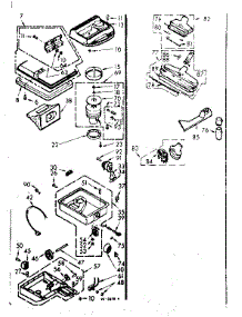 Base Assembly parts for Kenmore Vacuum 116.29851 (11629851, 116 29851) from AppliancePartsPros.com