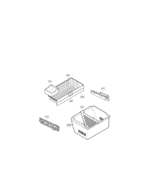 Freezer Parts parts for Lg Refrigerator LFC23760ST/01 from AppliancePartsPros.com