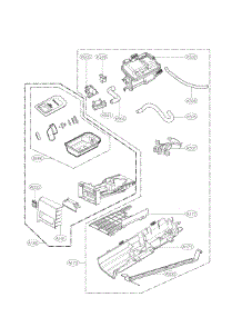 Panel And Drawer Parts parts for Kenmore Dryer 796.91728000 (79691728000, 796 91728000) from AppliancePartsPros.com