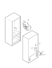 Ice Maker Parts parts for Lg Refrigerator LDC22720TT/01 from AppliancePartsPros.com