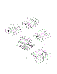 Refrigerator Parts parts for Lg Refrigerator LBC22520SW/03 from AppliancePartsPros.com