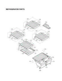 Refrigerator Parts parts for Lg Refrigerator LFC23760ST/04 from AppliancePartsPros.com