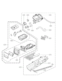 Panel Drawer And Guide Assembly Parts parts for Kenmore Dryer 796.91073310 (79691073310, 796 91073310) from AppliancePartsPros.com