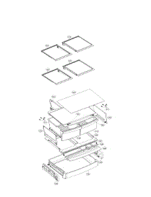 Refrigerator Parts parts for Lg Refrigerator LFC22770ST/01 from AppliancePartsPros.com