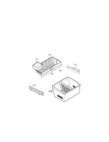 Freezer Parts parts for Lg Refrigerator LFC23760SB/03 from AppliancePartsPros.com