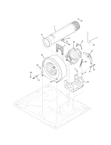 Motor parts for Kenmore Dryer 417.81102002 (41781102002, 417 81102002) from AppliancePartsPros.com