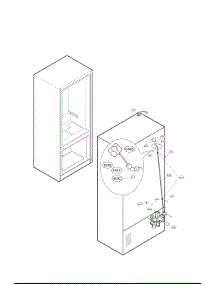 Tub And Valve Parts parts for Lg Refrigerator LMXC23746S/00 from AppliancePartsPros.com