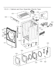 Drum And Tub Parts parts for Kenmore Dryer 796.81983410 (79681983410, 796 81983410) from AppliancePartsPros.com