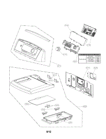 Control Panel And Plate Assembly Parts parts for Kenmore Dryer 796.61523210 (79661523210, 796 61523210) from AppliancePartsPros.com