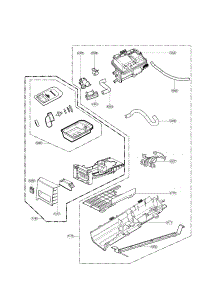 Panel Drawer Assembly And Guide Assembly Parts parts for Kenmore Dryer 796.81473210 (79681473210, 796 81473210) from AppliancePartsPros.com