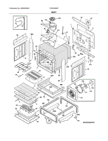 Body parts for Frigidaire Range FGDS3065PFP from AppliancePartsPros.com