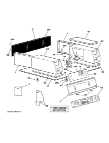 Control Panel & Coin Box Assembly parts for Ge Dryer DDC4500T5WH from AppliancePartsPros.com