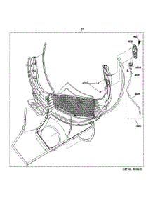 Water System parts for Ge Dryer GLDS560GD1WW from AppliancePartsPros.com