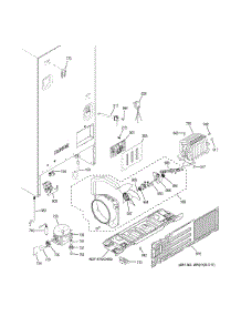 Machine Compartment parts for Ge Refrigerator GNE21FSKBFSS from AppliancePartsPros.com