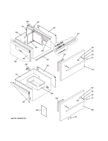Door parts for Ge Refrigerator ZIDS240HASS from AppliancePartsPros.com