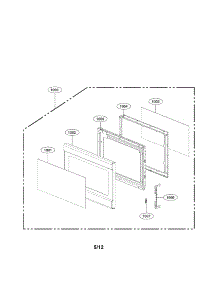 Door Parts parts for Kenmore Microwave 721.79209900 (72179209900, 721 79209900) from AppliancePartsPros.com