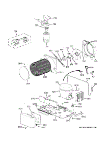 Machine Compartment parts for Ge Freestanding Freezer ZIFP360NHARH from AppliancePartsPros.com