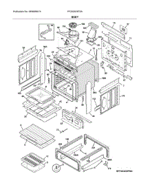 Body parts for Frigidaire Range FFGS3026TSA from AppliancePartsPros.com