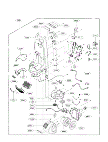 Body Cover Assembly Parts parts for Lg Vacuum LUV400T from AppliancePartsPros.com