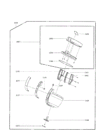 Dust Tank Assembly Parts parts for Lg Vacuum LCV900B from AppliancePartsPros.com