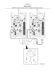 Induction Unit parts for Kenmore Range 790.42623315 (79042623315, 790 42623315) from AppliancePartsPros.com