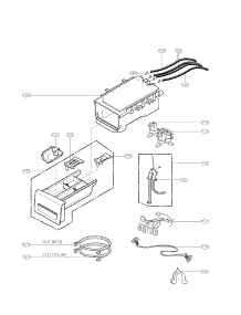 Dispenser Assembly Parts parts for Lg Washer WM2277HW/00 from AppliancePartsPros.com