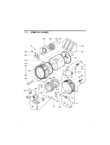Drum And Motor Parts parts for Lg Washer WM4270HWA/01 from AppliancePartsPros.com