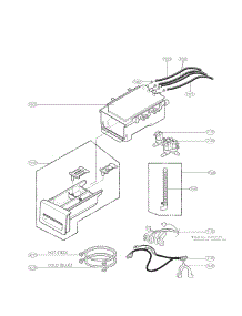 Dispenser Parts parts for Lg Washer WM2016CW/00 from AppliancePartsPros.com